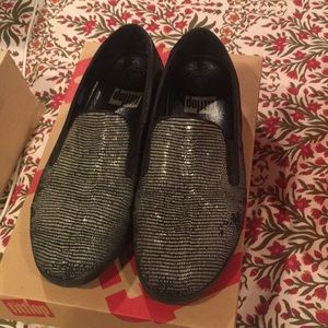 Fitflop superskate lizard print shoes